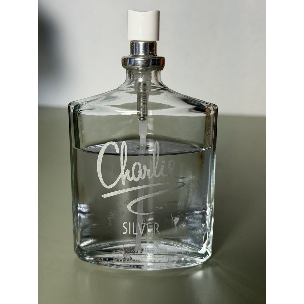 Revlon Charlie Silver EDT Spray Originally 3.3 oz 100 ml Women Perfume‎ Unboxed